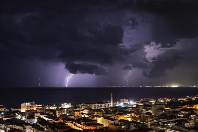 Lizzano Antonio - Bastione - Temporale visto dal Bastione