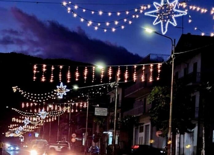 francavilla marittima luminarie su statale