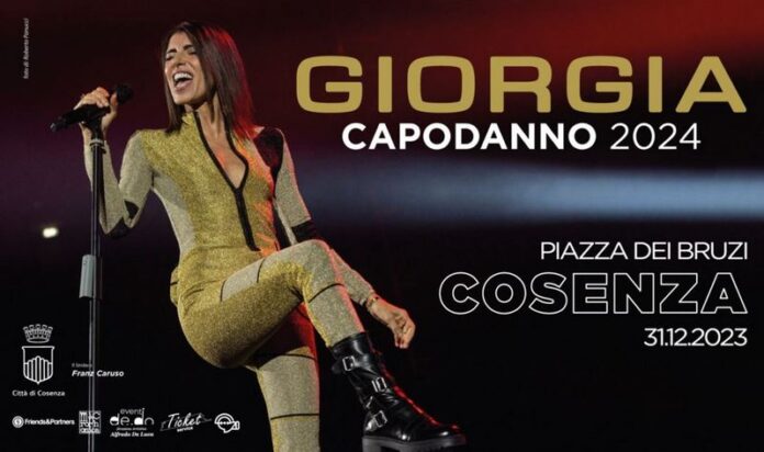 giorgia concerto cosenza