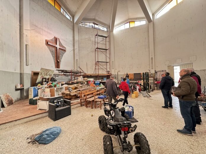 sgombero ex chiesa sibari