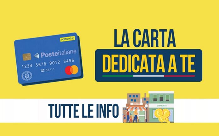 social card famiglie in difficoltà