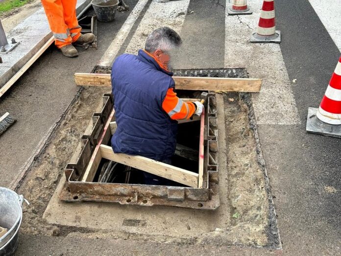 Longobardi sopralluogo strada e intervento
