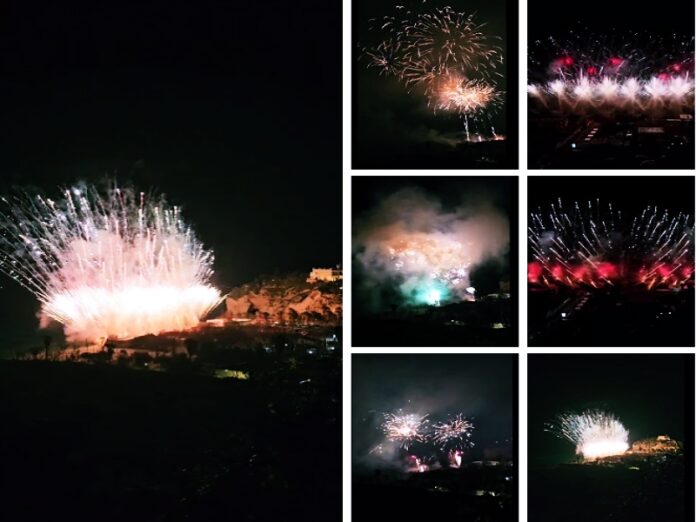 fuochi d'artificio
