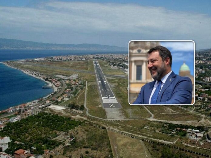 aeroporto reggio calabria+salvini