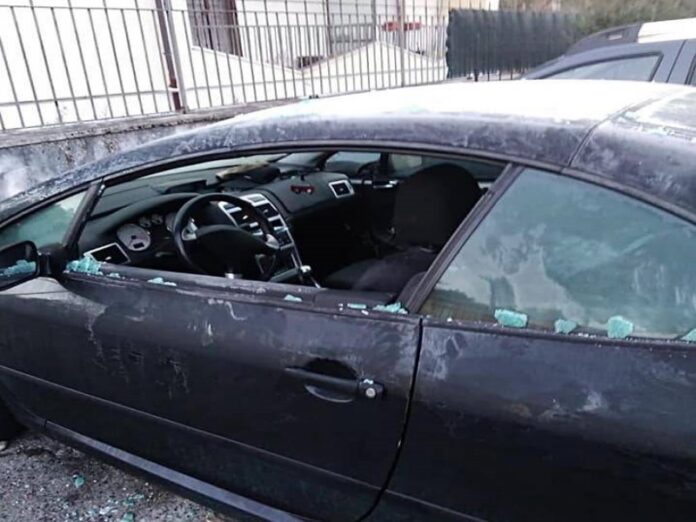 auto danneggiate matrimonio