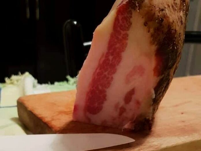 lardo suino nero calabrese