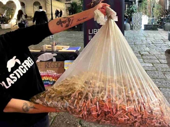 mozziconi sigarette reggio