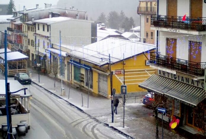 nevicata camigliatello 2024