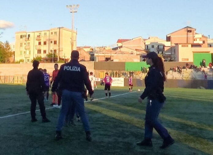 polizia gioia tauro partita