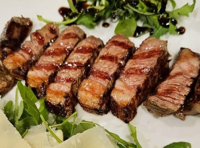 tagliata carne podolica
