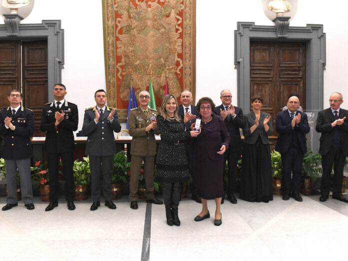 Consegna medaglia Tarantino