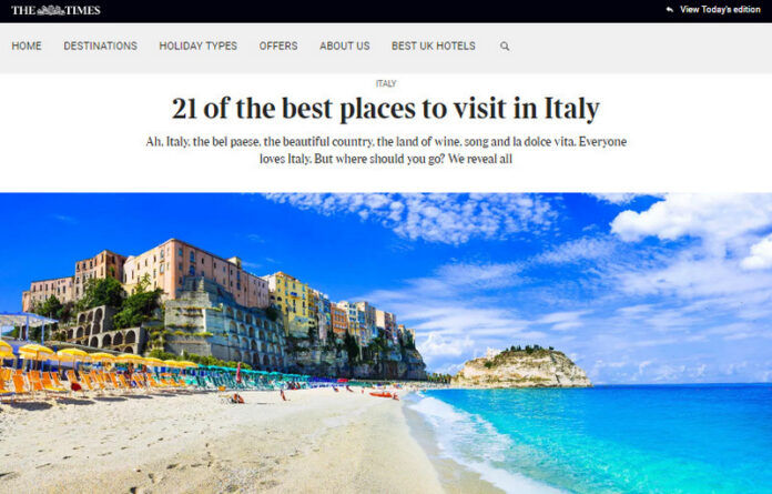 TROPEA THE TIMES