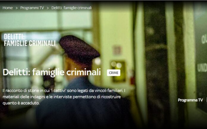 delitti criminali sky