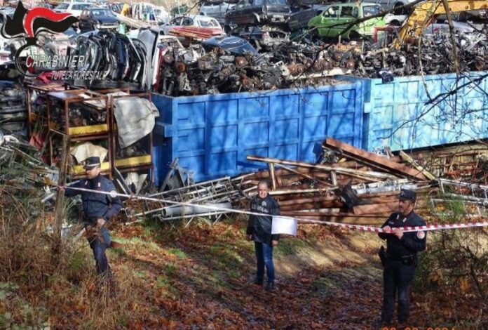 sequestro discarica abusiva Acri