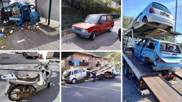 rimozione veicoli abbandonati catanzaro
