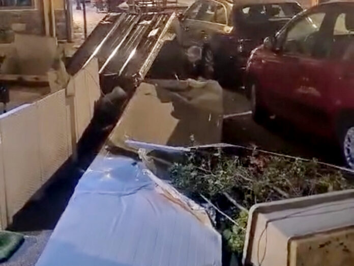 vento forte danni palmi