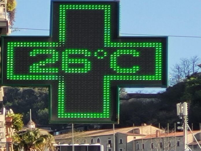 caldo marzo Cosenza