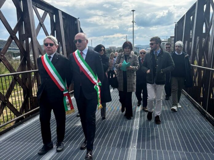 inaugurazione ponte ciclopedonale cosenza