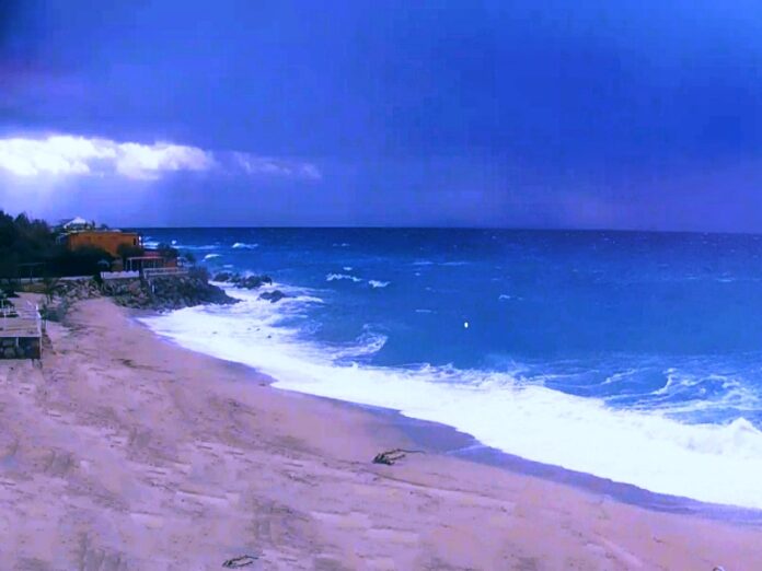 la bellezza del mare agitato