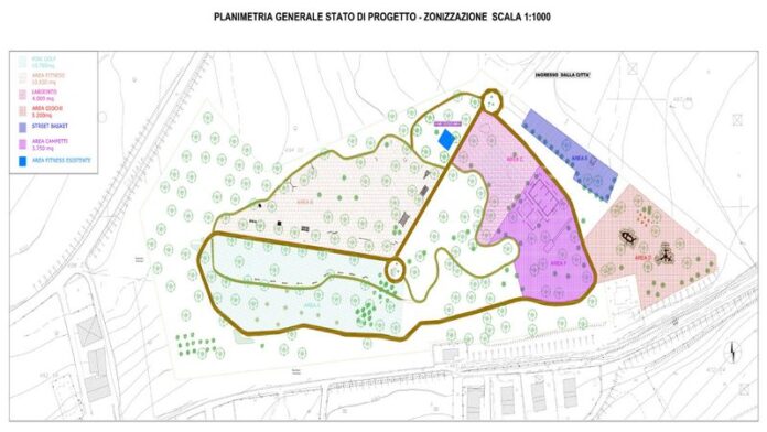 parco urbano progetto vibo
