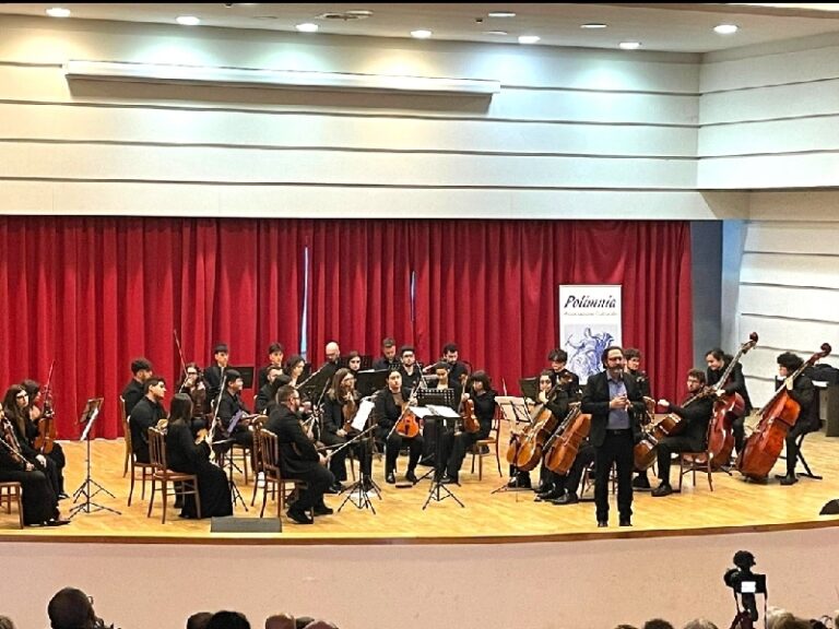 Concerto di primavera a Cosenza: grande successo dell’Orchestra Giovanile Polimnia