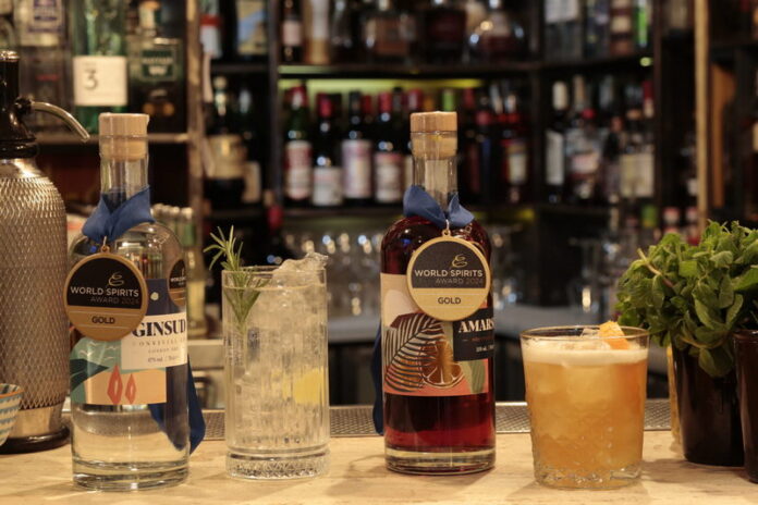 World Spirits Award 2024 medaglia d’oro per Amarsud e Ginsud