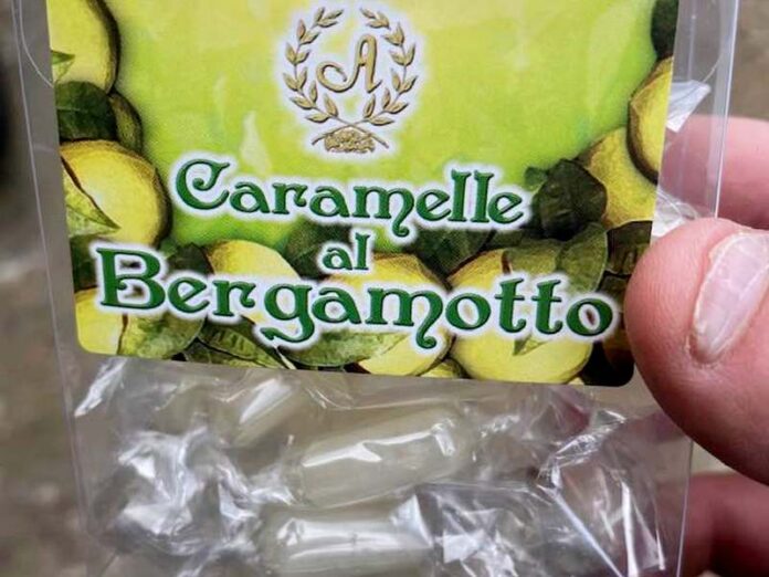 caramelle bergamotto