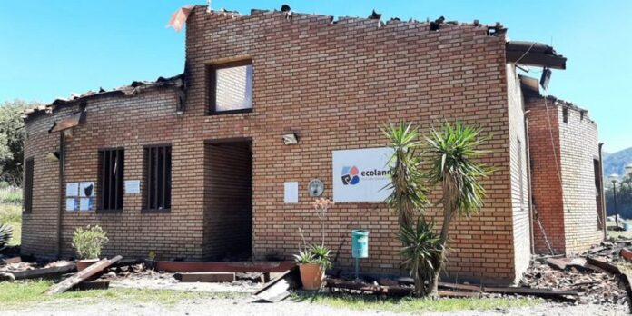 incendio parco Arghilla reggio