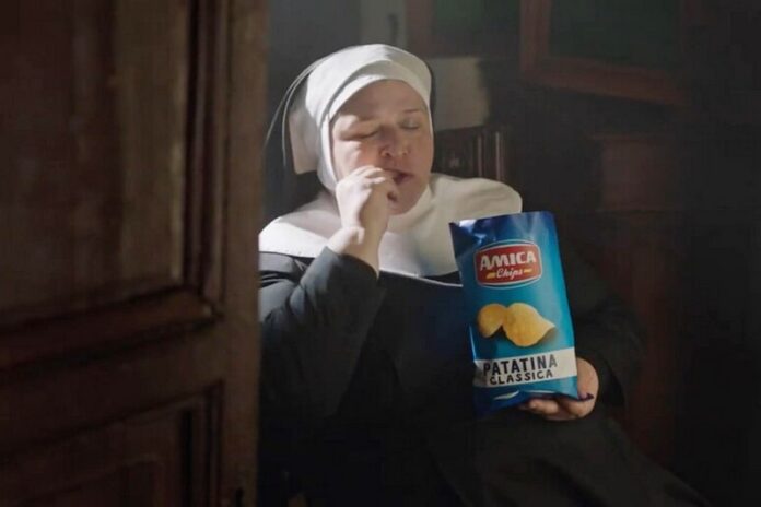 patatine chips pubblcità