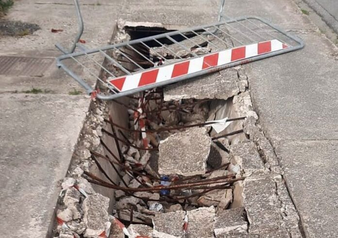 voragine catanzaro viale crotone