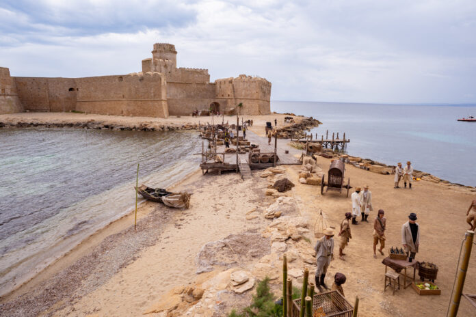 riprese sandokan isola capo rizzuto
