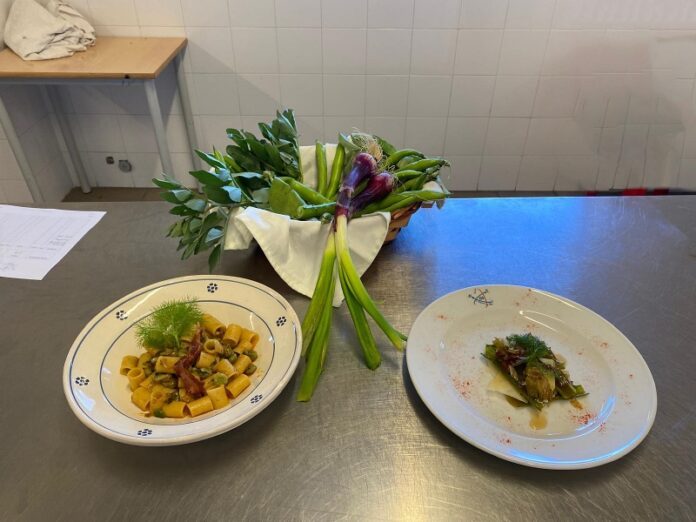 piatti realizzati da studenti