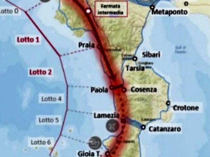 alta velocità tracciato