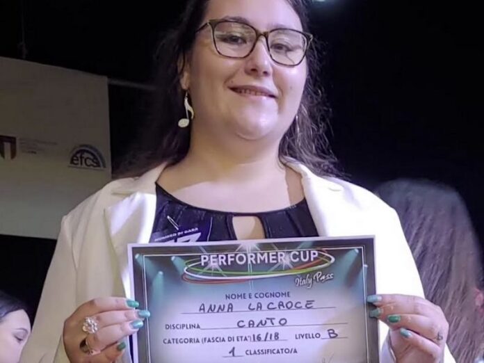 anna la croce 1 classificata