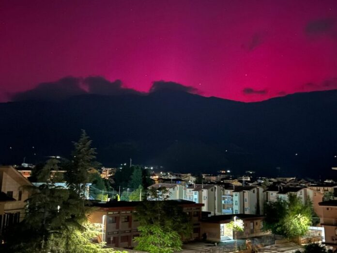 aurora boreale castrovillari