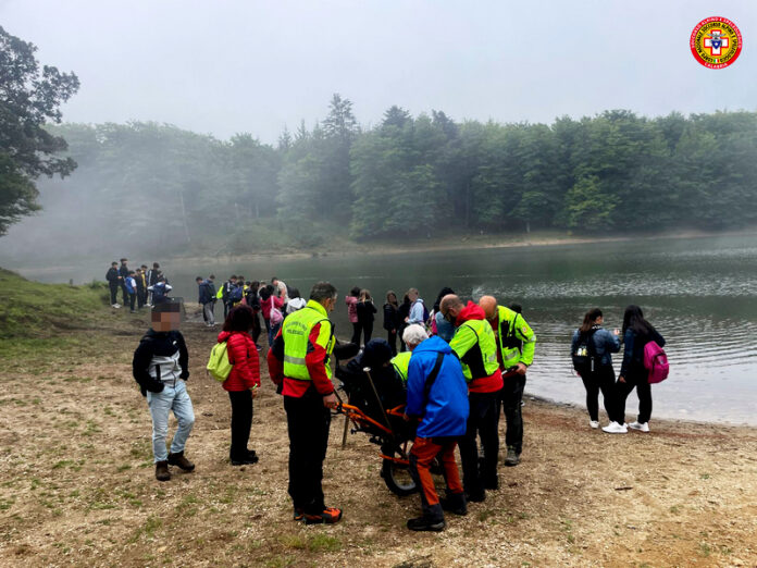 escursione laghetto crocco