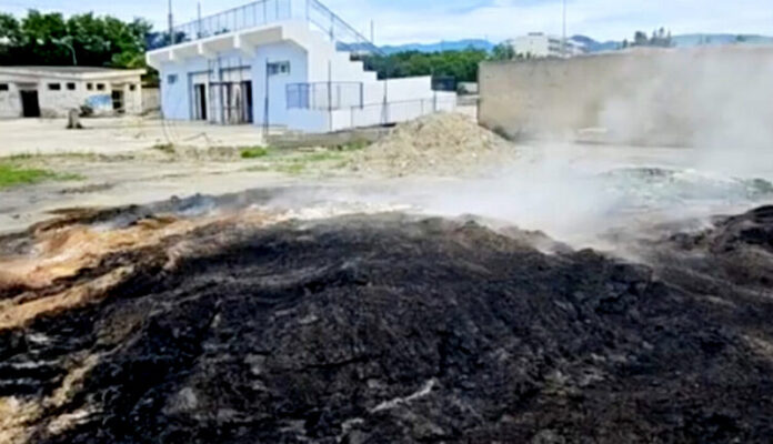 incendio campo calcio catona