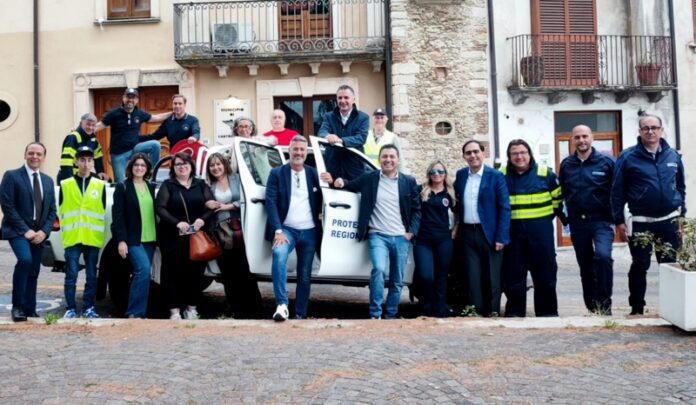 pick up protezione civile castrolibero