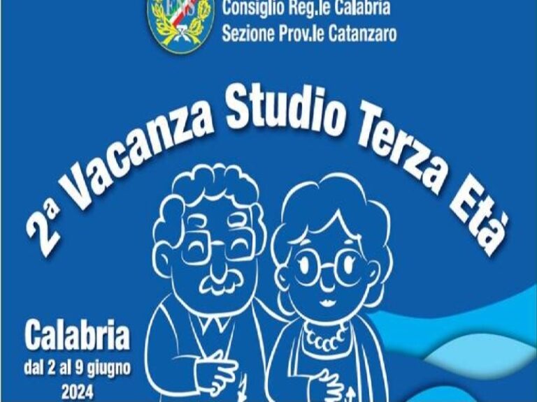 La Calabria location della seconda vacanza di studio della Terza Età Ens