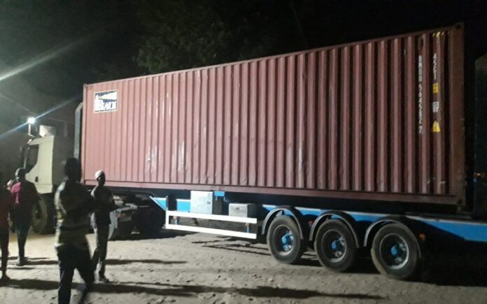 La Terra di Piero in Senegal con un container di materiale