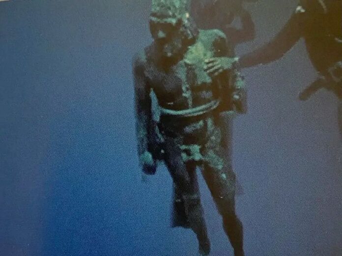 bronzi riace ritrovamento