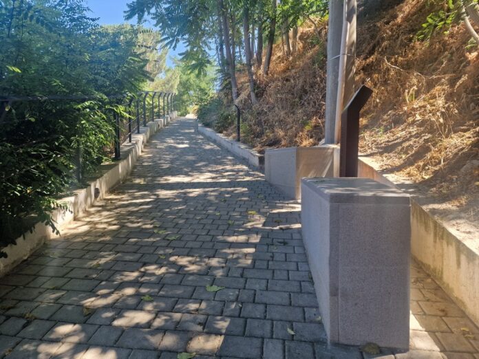 percorso pedonale zumpano