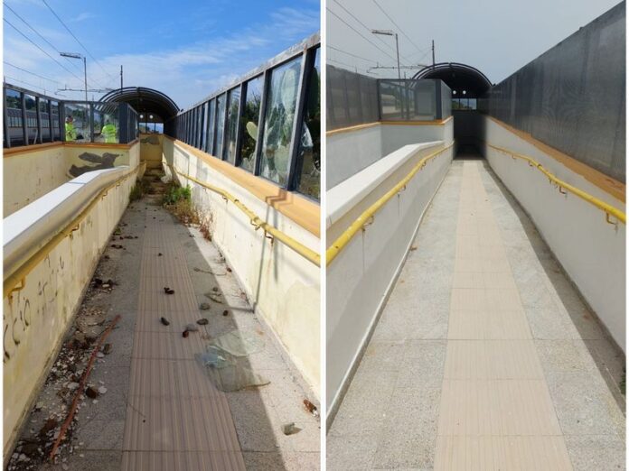 pulizia stazione fuscaldo