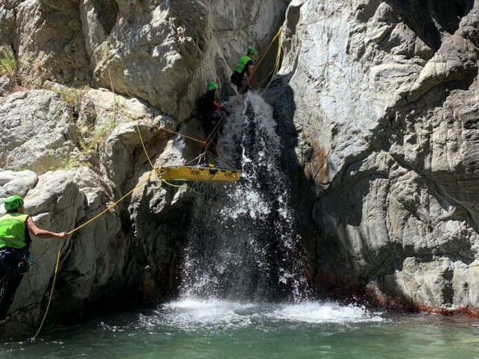 soccorso alpino cascata