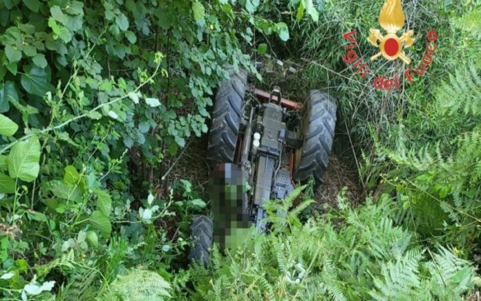 muore schiacciato dal trattore