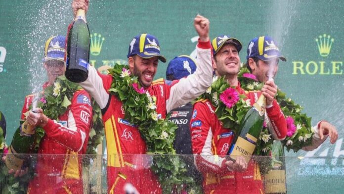 vittoria le mans ferrari 2024