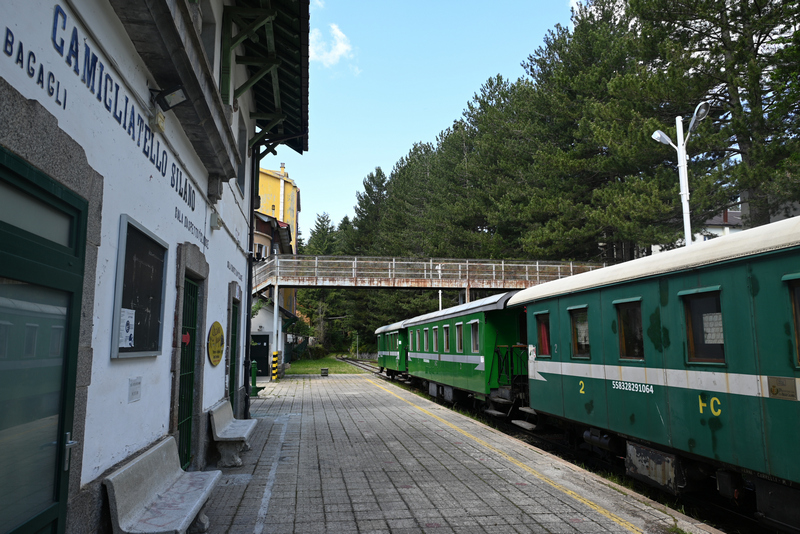 Treno della Sila stazione camigliatello