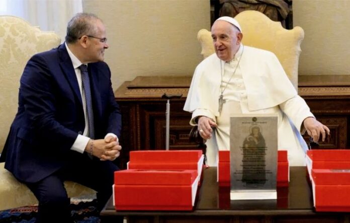 affidato con papa francesco