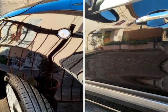auto sfregiata sindaco terranova da sibari