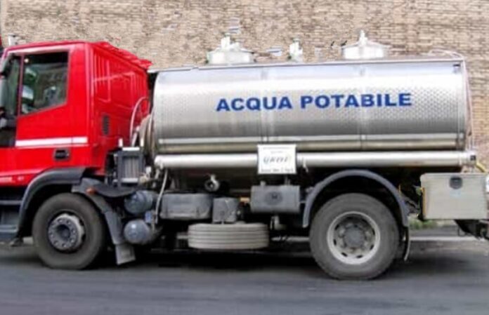emergenza acqua autobotti